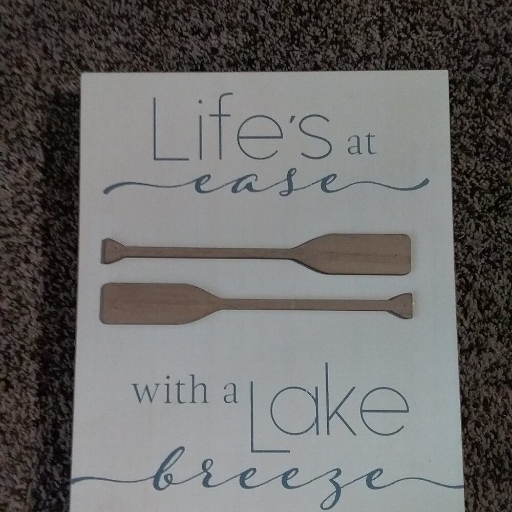 Lake breeze sign